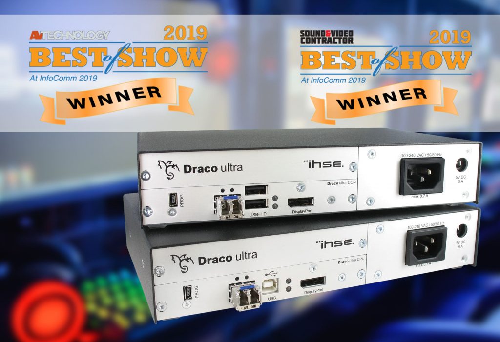 两种IHSE解决方案在InfoComm 2019上获得了最佳展示奖插图 两种IHSE解决方案在InfoComm 2019上获得了最佳展示奖插图