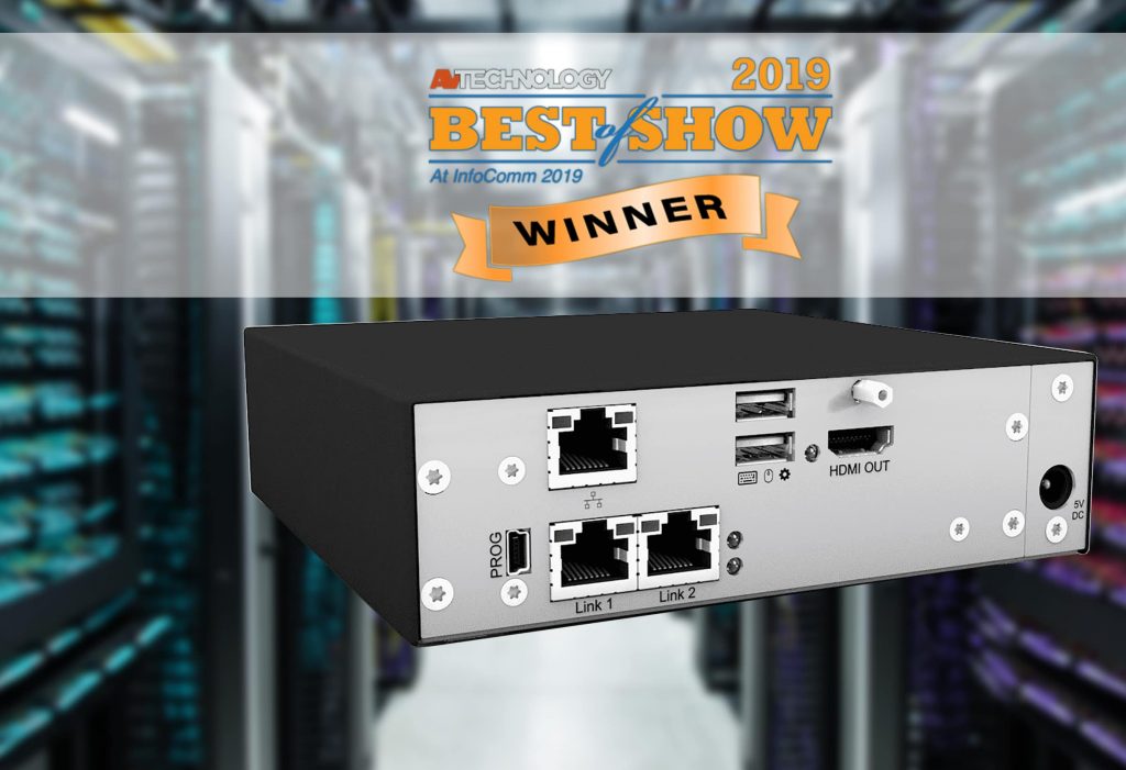 两种IHSE解决方案在InfoComm 2019上获得了最佳展示奖插图1 两种IHSE解决方案在InfoComm 2019上获得了最佳展示奖插图1