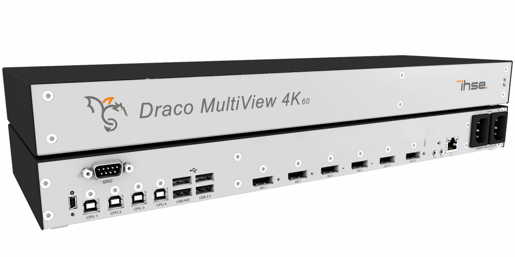 IHSE Draco MultiView 4K60有助于视频监控插图1