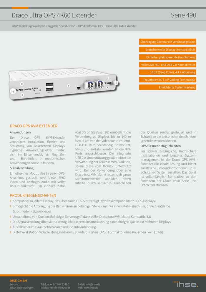Draco OPS / Draco ultra OPS插图13