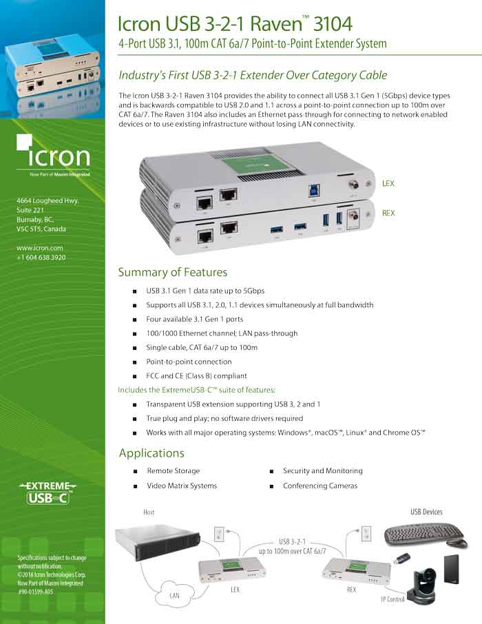 Icron USB 3-2-1 Raven™插图9